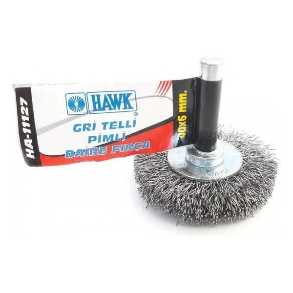 Hawk HA11127 Pimli Gri Tel Daire Fırça 40X6 mm Boya Malzemeleri Fiyatı