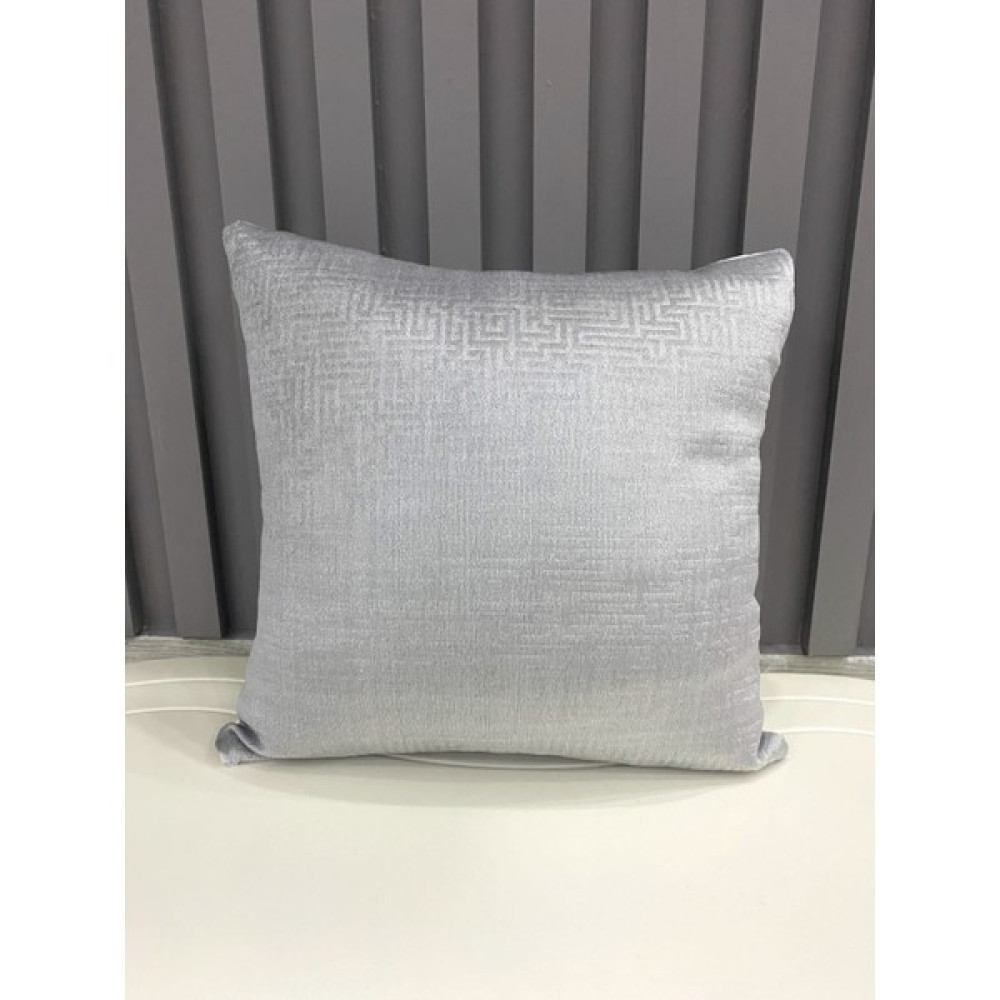 Hayal Çeyiz 4 Adet Kırlent Kılıfı - 40 x 40 cm - Beyaz - Gri Kırlent / Mobilya Yastığı Fiyatı