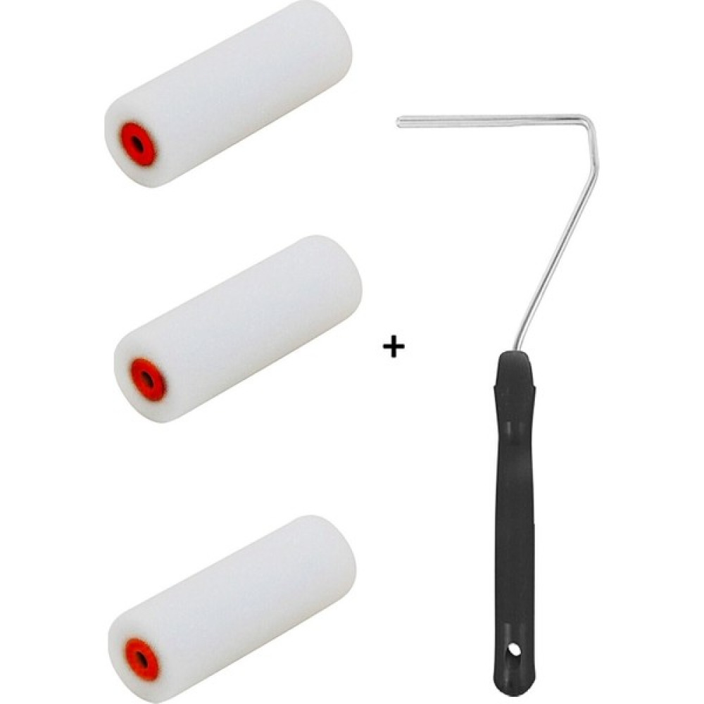 Hayal Gücüm 10 cm Sünger Rulo 3 Adet + Sap - (ClearEyelets)Black-RadiantOrchid Boya Malzemeleri Fiyatı