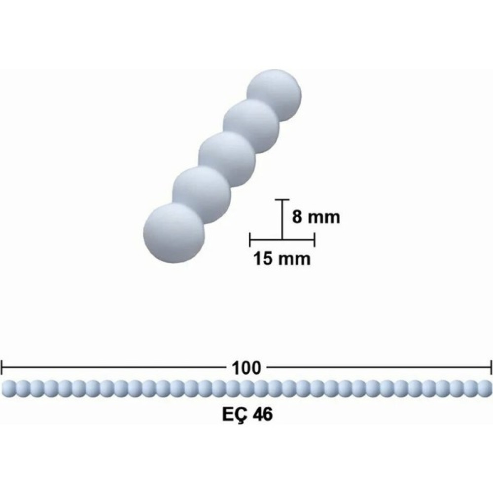 Hayal Gücüm Hazır Esnek Çıta 100CM Eç46 - Beyaz Ev & Dekorasyon Aksesuarları Fiyatı