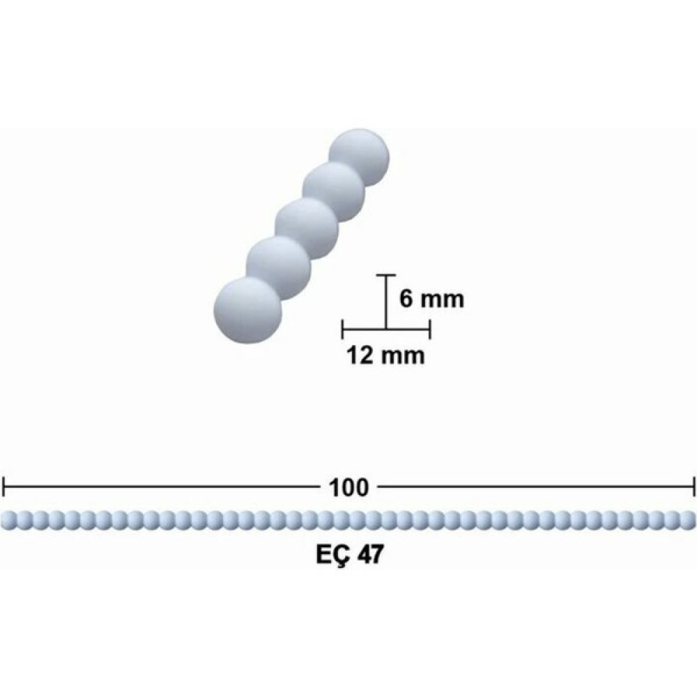 Hayal Gücüm Hazır Esnek Çıta 100CM Eç47 - Beyaz Ev & Dekorasyon Aksesuarları Fiyatı
