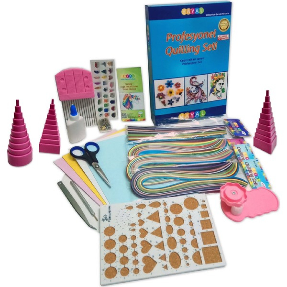 Hayal Hobi Sanat No: 3 Profesyonel Quilling Seti Yardımcı Malzeme Fiyatı