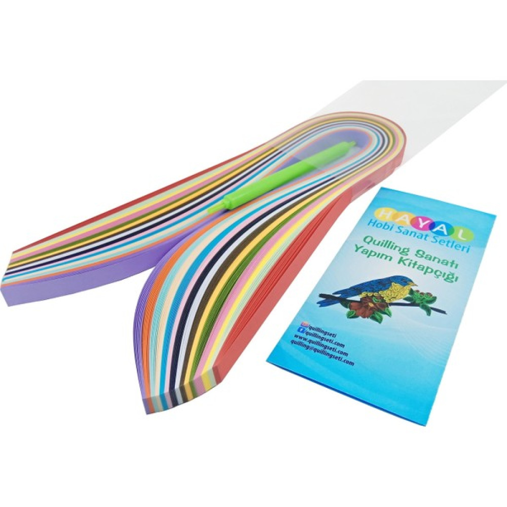 Hayal Hobi Sanat Quilling Öğrenci Seti - Kalın Set Yardımcı Malzeme Fiyatı