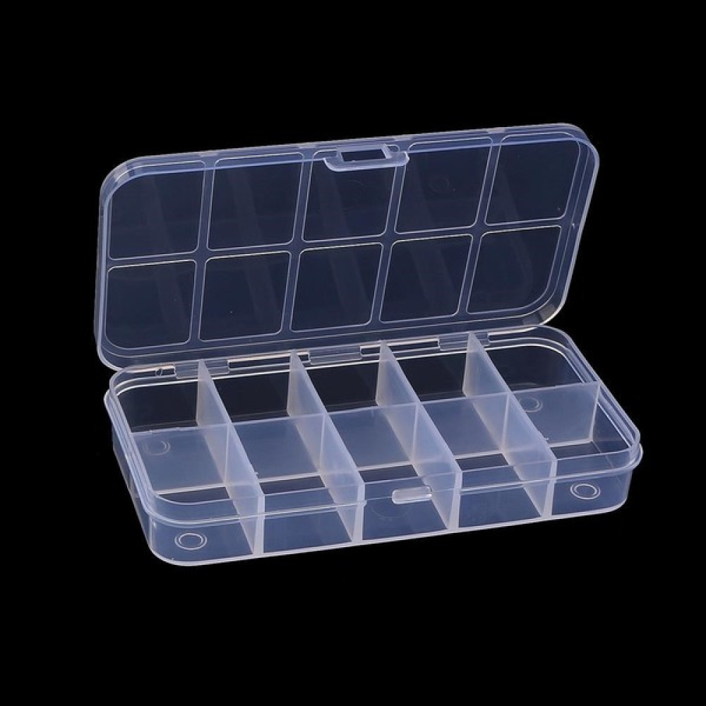Hayal Sepeti 10 Bölmeli Kapaklı Organizer Kutu 132X69X22 mm Eşya Saklama Kutusu Fiyatı