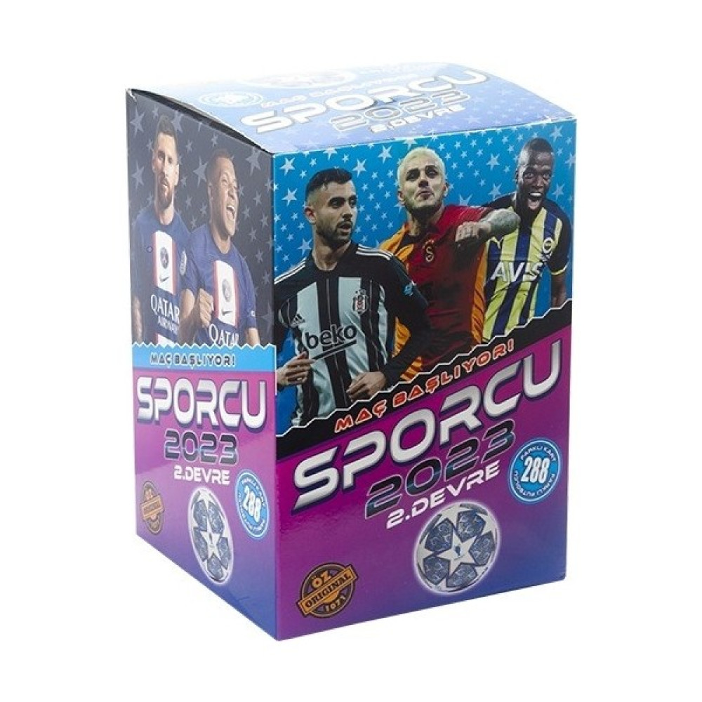Hayal Sepeti 288 Farklı Sporcu Futbolcu Oyun Kartı 2.devre 2023 Dünya Yıldızları Sporcu Oyun Kartı 450 Adet Oyun Takımları Fiyatı
