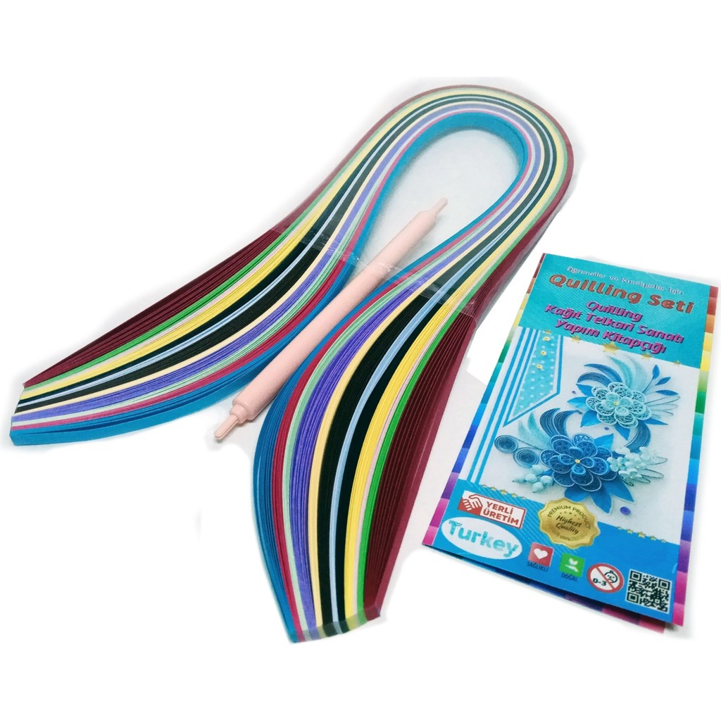 Hayal Sepeti Ekonomik Quilling Öğrenci Seti Kalın Set -10MM - Renkli Diğer Fiyatı