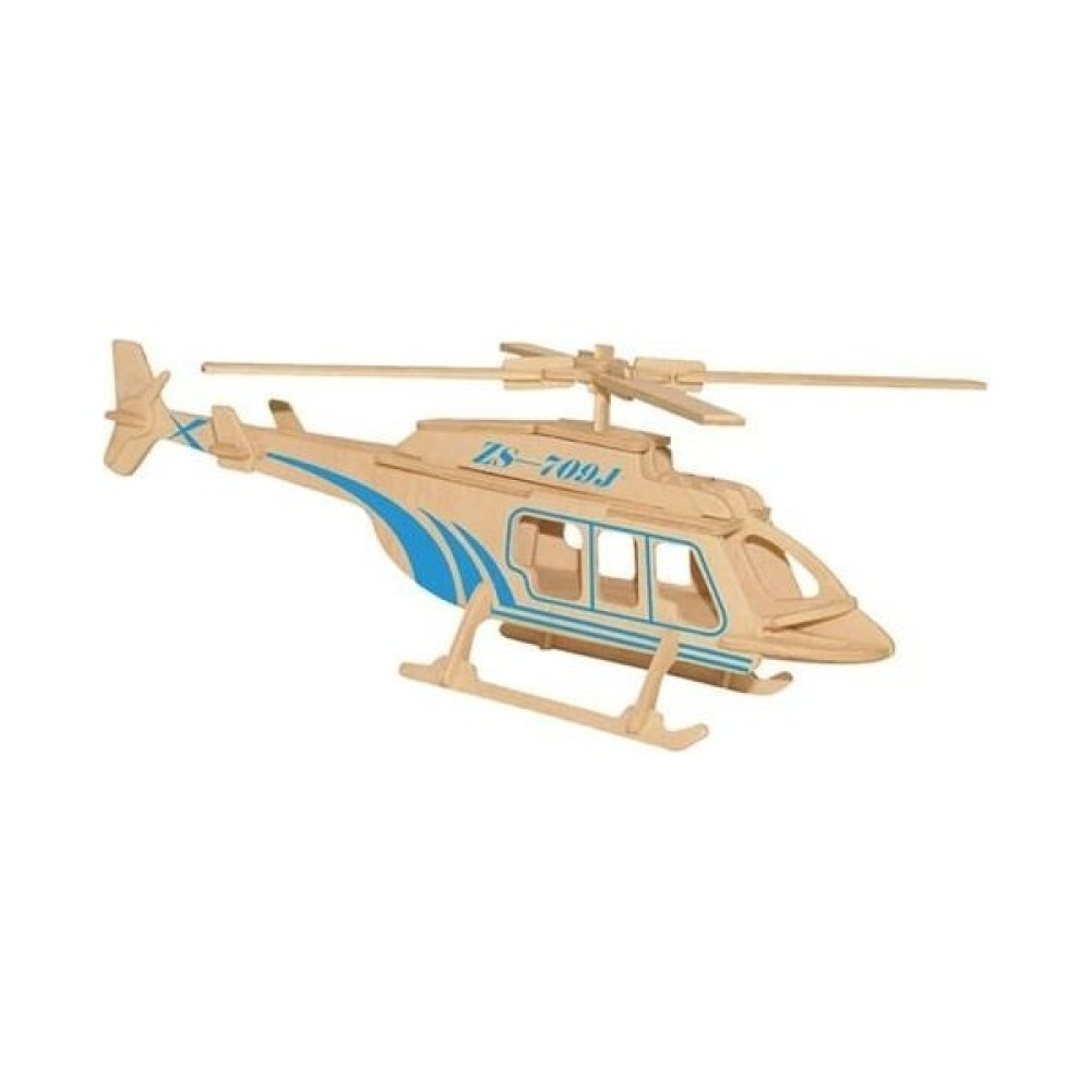 Hayal Sepeti Helikopter Ahşap Maket Büyük Boy Boyanabilir Maket Maket Fiyatı