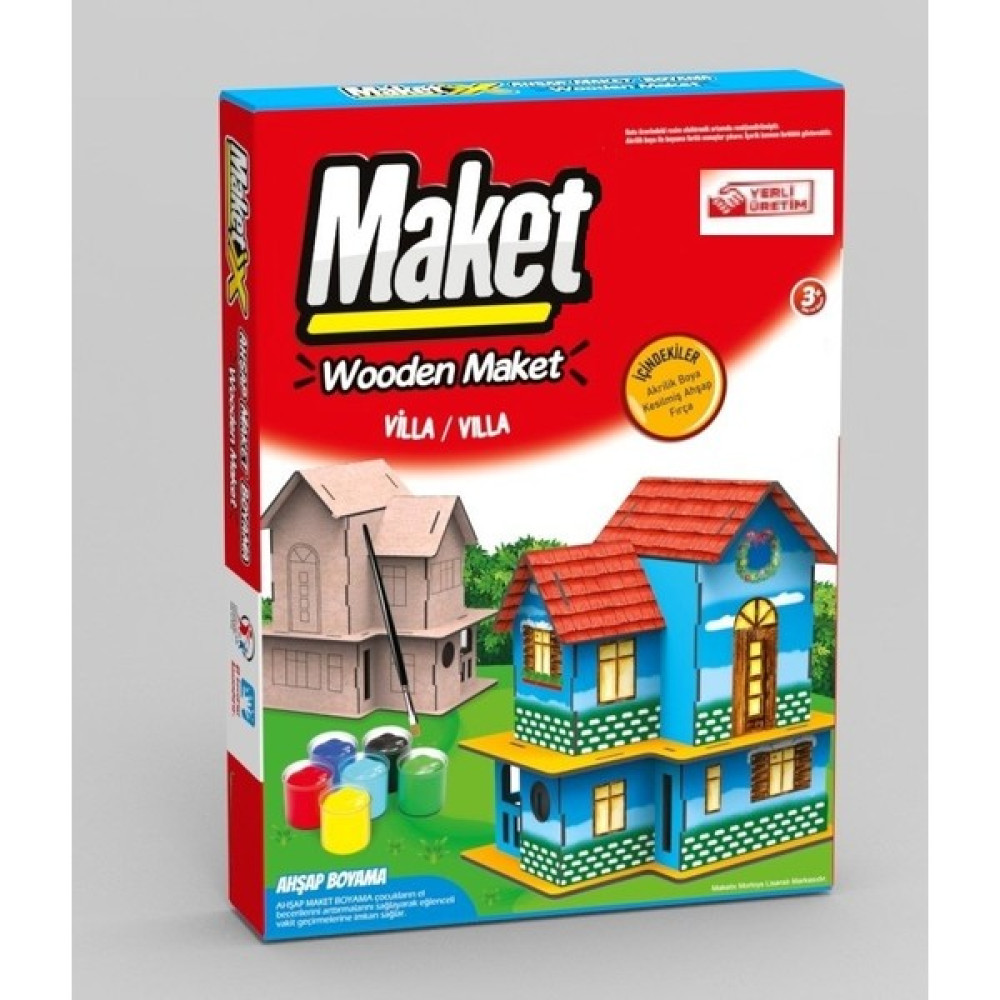 Hayal Sepeti Villa Evi Boyama Seti Maket Fiyatı