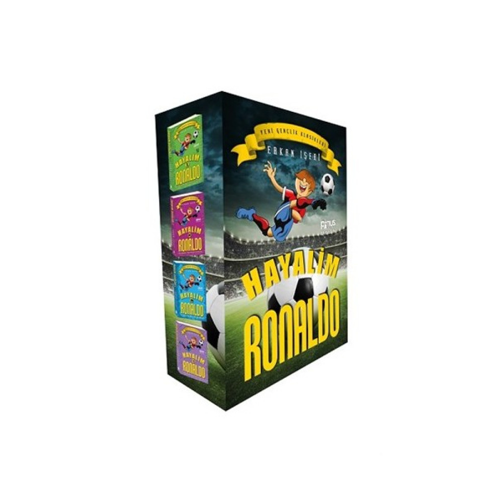 Hayalim Ronaldo Seti (4 Kitap Kutulu) - Erkan İşeri Çocuk Roman Fiyatı