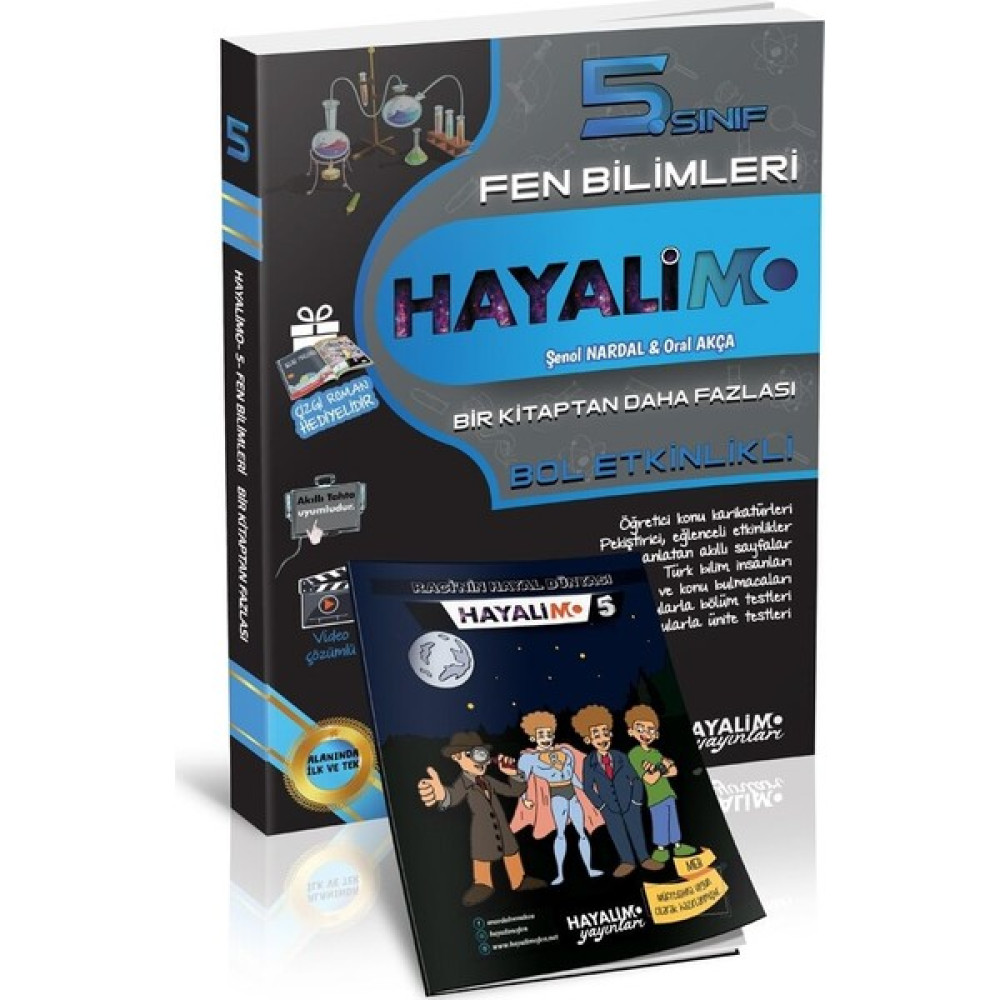 Hayalimo Yayınları 5. Sınıf Fen Bilimleri Etkinlikli Konu Anlatım Hediyeli - Oral Akça Fen - Bilişim ve Teknoloji Fiyatı