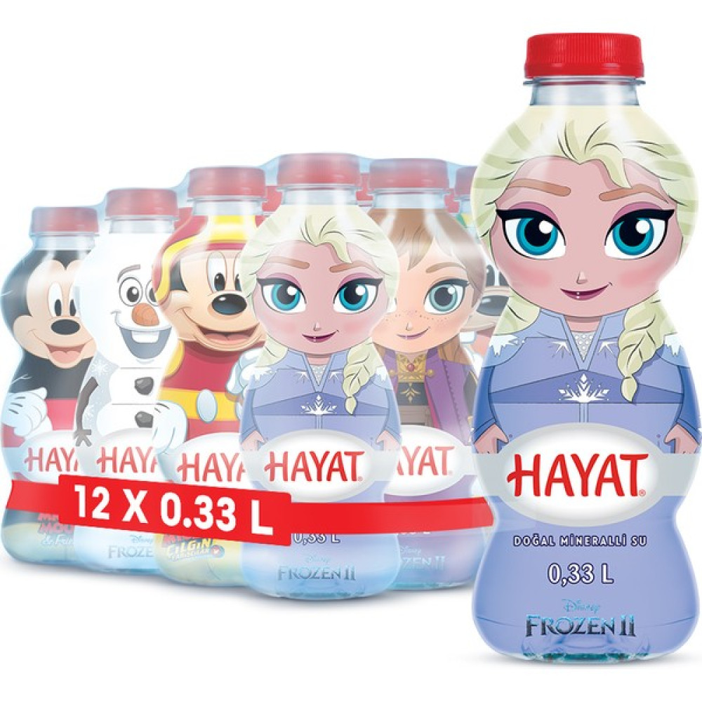 Hayat Disney Frozen & Mickey Maskot Su 12x330 ML (Karakter Seçimi Yapılamamaktadır) - Bitki Çayı Diğer Fiyatı