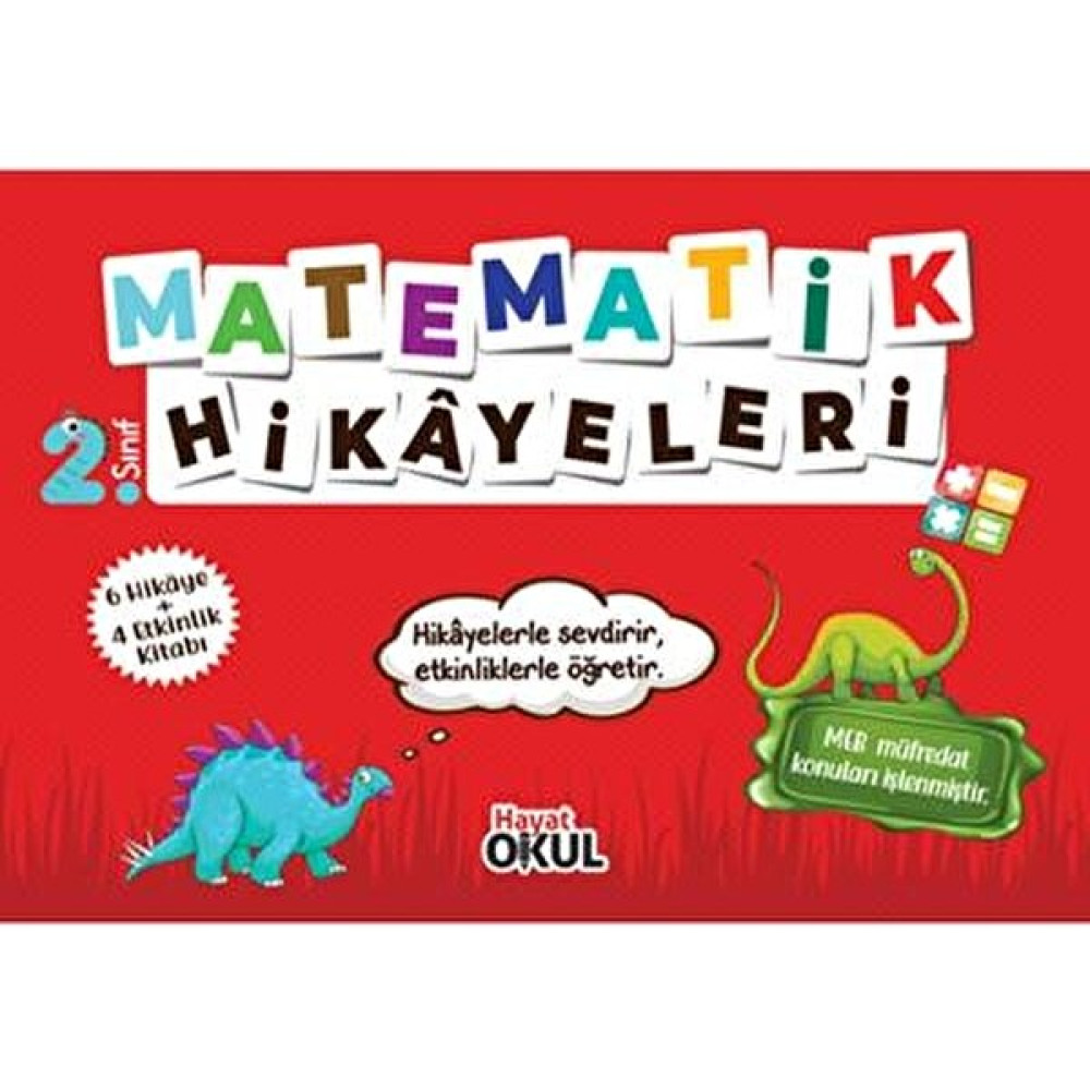 Hayat Okul Yayınları Matematik Hikayeleri 2.sınıf H.okul Seti Çocuk Öykü Fiyatı
