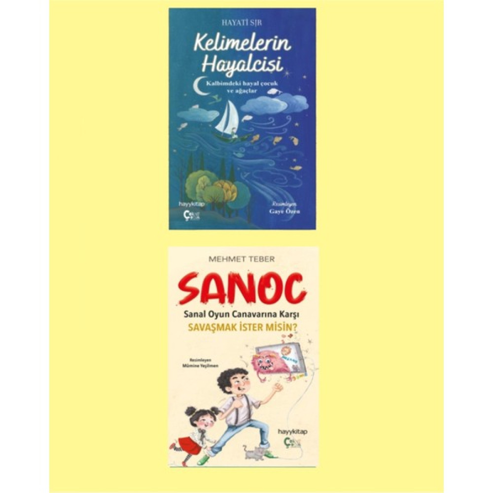 Hayati Sır / Mehmet Teber - Kelimelerin Hayalcisi / Sanal Oyun Canavarı Sanoc Çocuk Masal Fiyatı