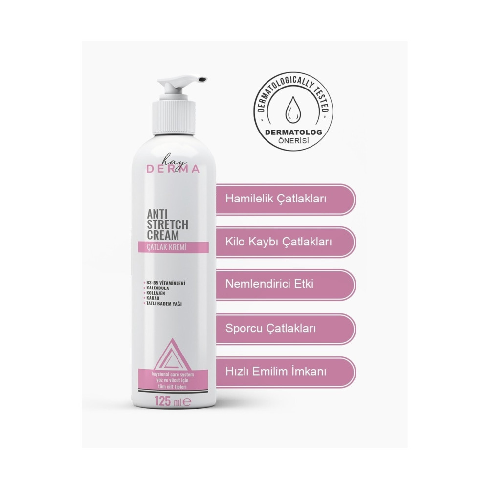 Hayderma Çatlak Karşıtı Ve Yoğun Nemlendirici Onarıcı Krem (hamilelik Ve Sporcu Çatlakları) 125 Ml Anne Bakım ve Kozmetik Fiyatı
