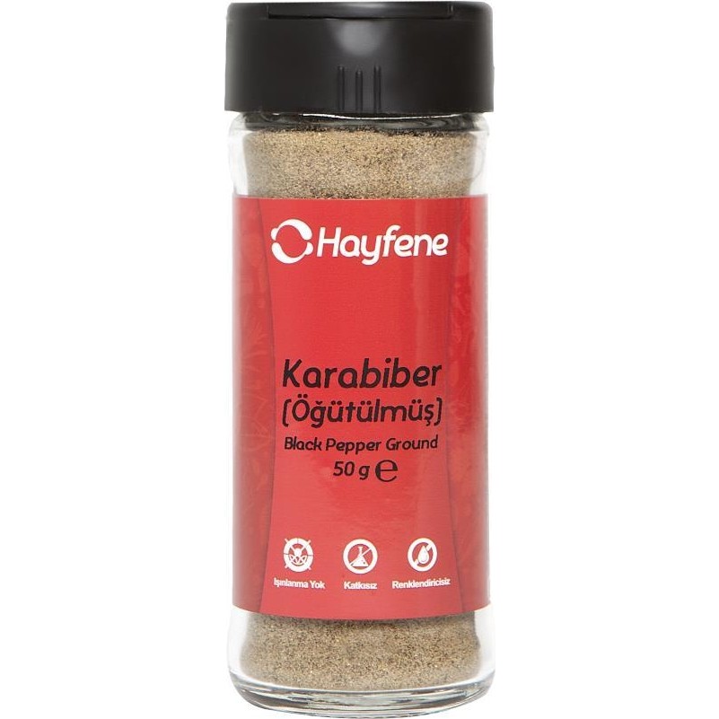 Hayfene Karabiber Toz 50 gr" Baharat Fiyatı