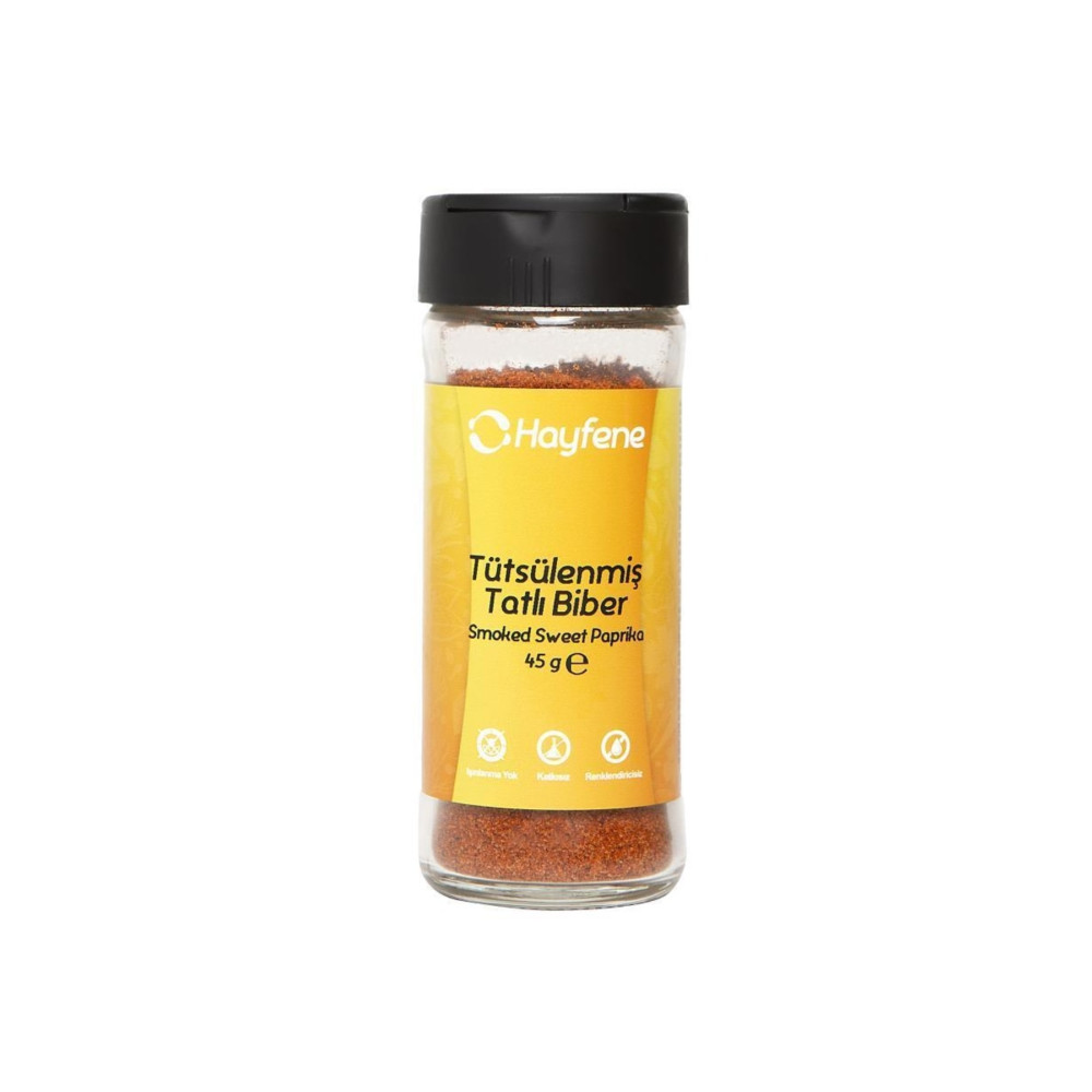 Hayfene Tütsülenmiş Tatlı Kırmızı Biber 45 gr Baharat Fiyatı