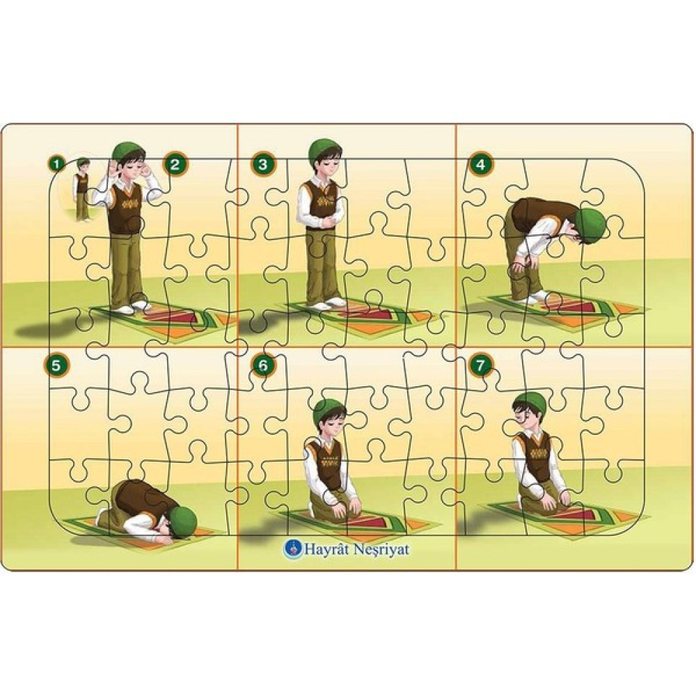 Hayrat Neşriyat Namaz Öğreniyorum Yapboz (Ahmet Namaz Kılıyor) - 1 Puzzle & Aksesuarları Fiyatı