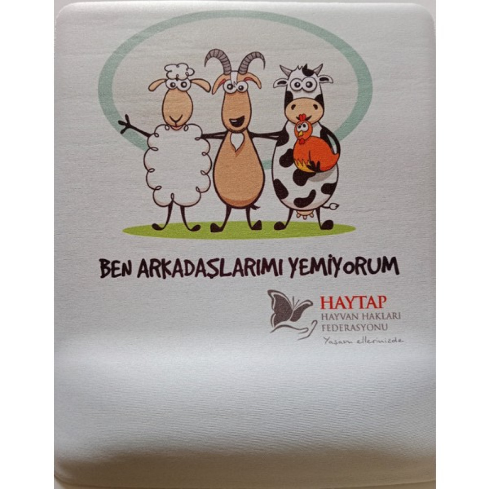 Haytap Bilek Destekli Mouse Pad - Beyaz Mouse Pad Fiyatı
