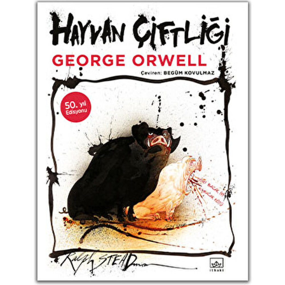 Hayvan Çiftliği (Ciltli) 50.yıl Edisyonu - George Orwell Çizgi Roman Fiyatı