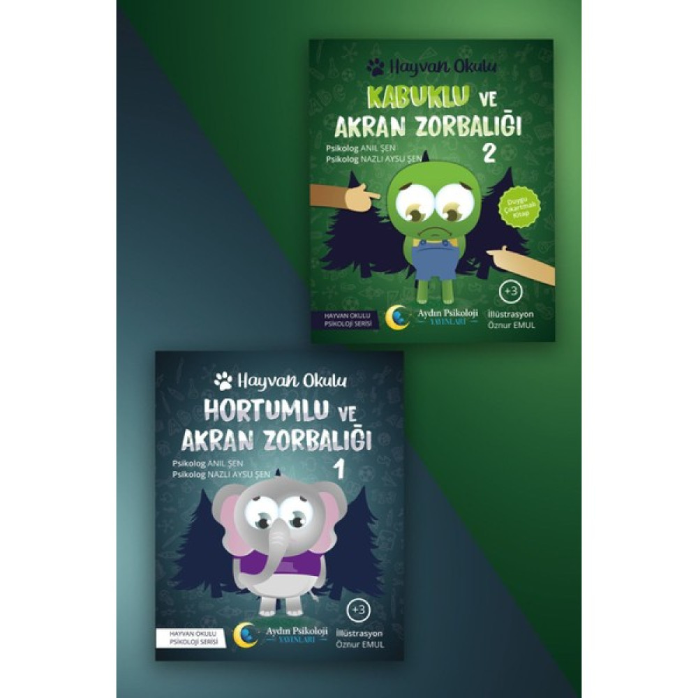 Hayvan Okulu Akran Zorbalığı Seti Okul Öncesi Eğitici & Öğretici Kitaplar Fiyatı
