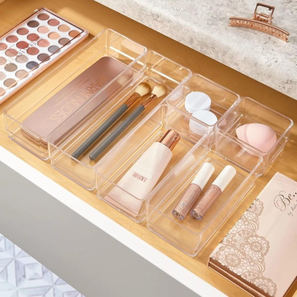 Hayveys 6 Parça Çekmece Içi Set Organizer Takı Kozmetik Hobi Malzeme Düzenleyici Makyaj Fırça ve Aksesuarları Fiyatı