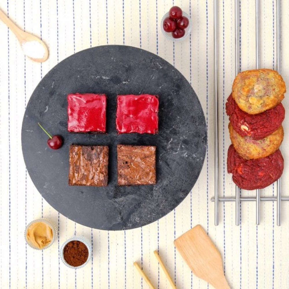 Haz Kırmızısı Brownie ve Cookie Kutusu - 8 Adet Kek Kalıpları Fiyatı