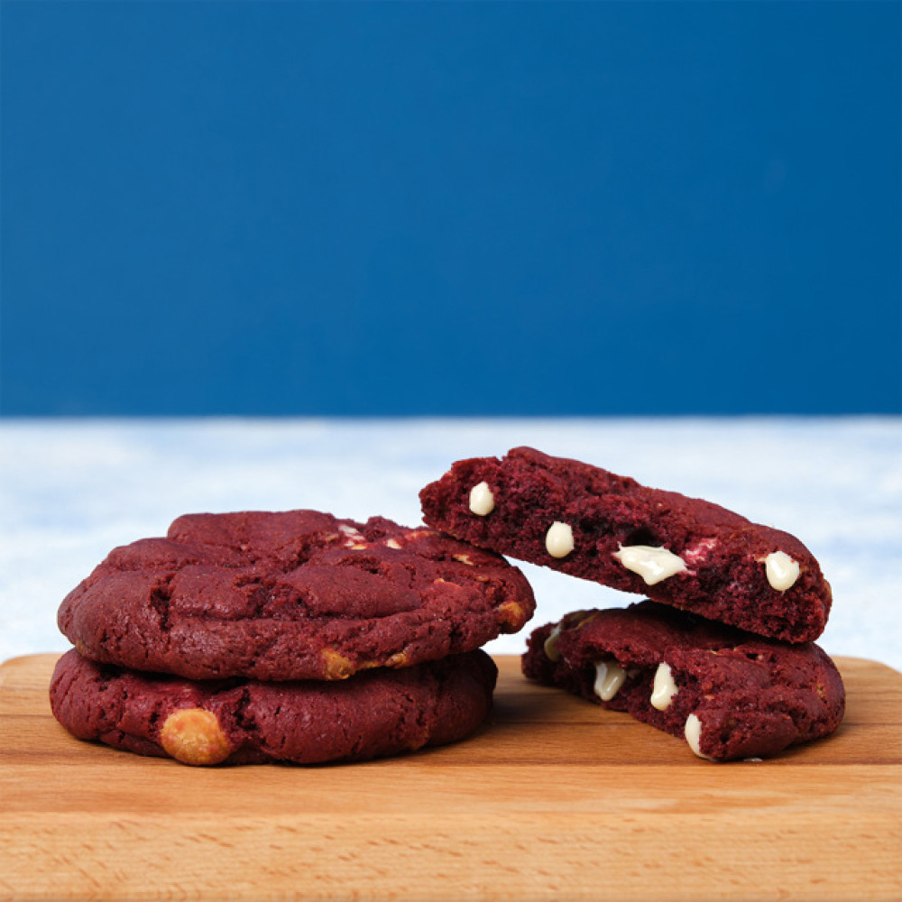 Haz Kırmızısı Brownie ve Cookie Kutusu - 8 Adet