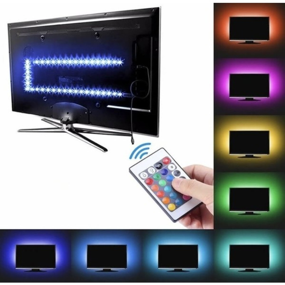 Hazar Led 1 Metre Televizyon Arkası Şerit LED Aydınlatma Led Aydınlatmalar Fiyatı