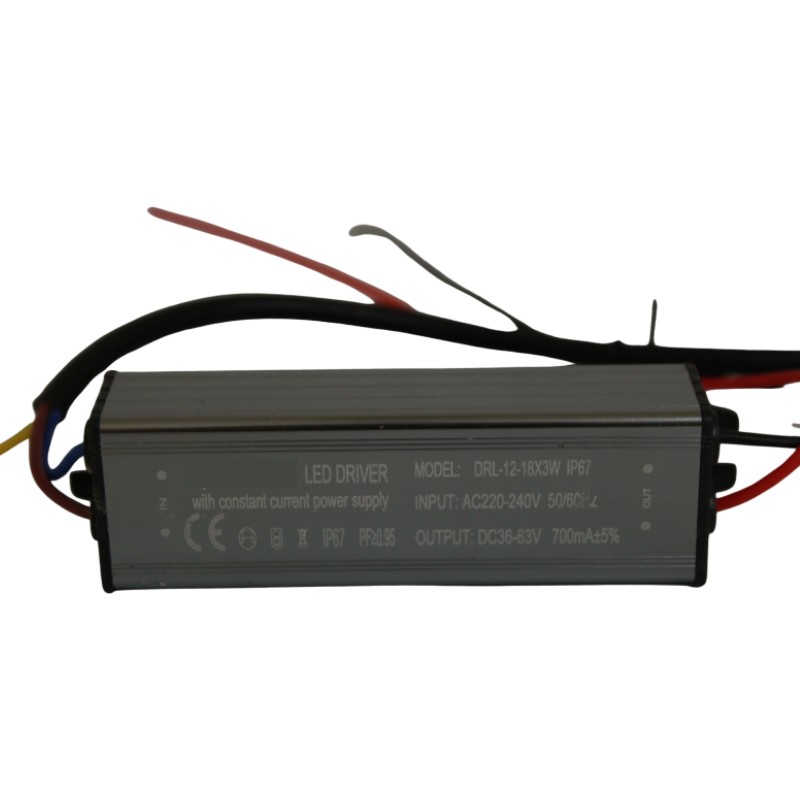 Hazar Led 12-18X3W LED Driver 700MA 36-63V Power LED Sürücü IP67 Power LED Driver Led Aydınlatmalar Fiyatı