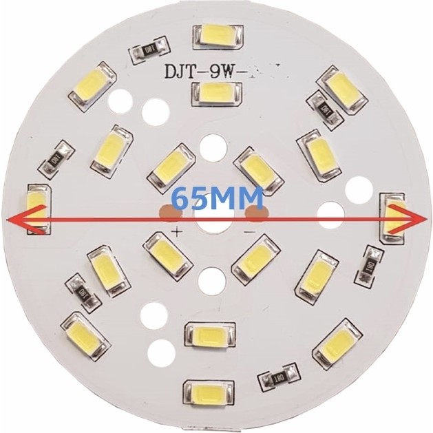 Hazar Led 12 Volt 9 Watt SMD 5630 Ledli Hazır Led Modül 65 MM Beyaz (3 Adet) Led Aydınlatmalar Fiyatı