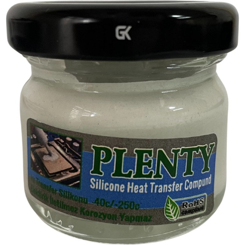 Hazar Led 50GR Termal Macun Beyaz Isı Transfer Silikonu 50 Gram Isı Iletken Silikon Pasta Diğer Fiyatı