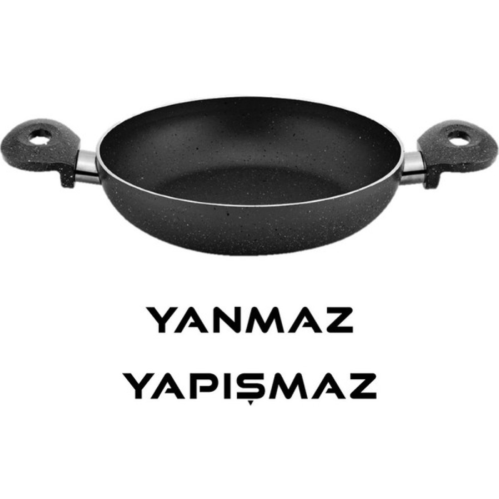 Hazar Pazar Granit Sahan Çizilmez Yapışmaz Kalınlık 2,70 mm 22 cm Tavalar Fiyatı