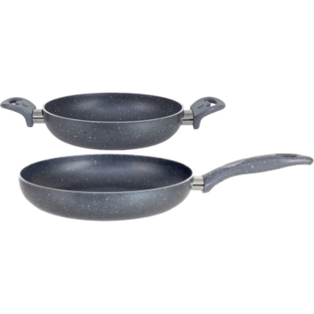 Hazar Pazar Granit Tava 22 cm & Çift Kulp Omlet 20 cm 2'li Set Tavalar Fiyatı