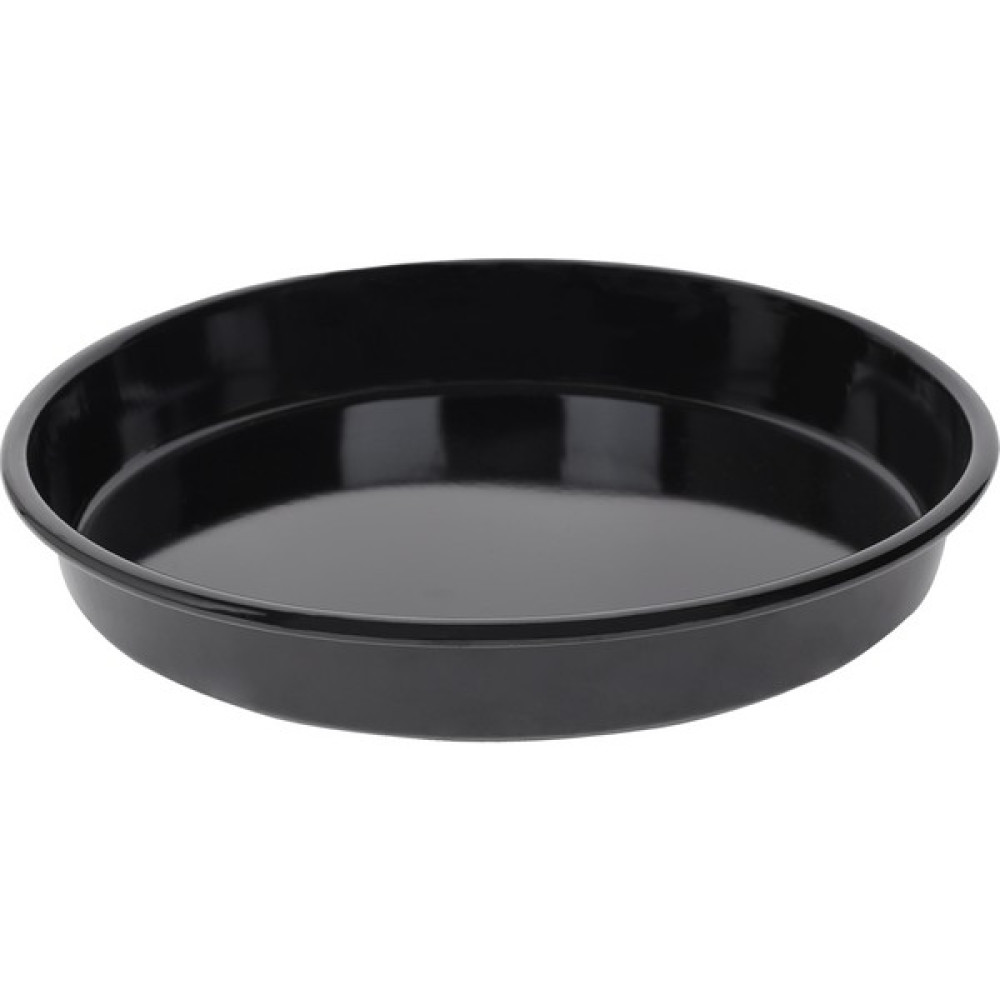 Hazarpazar Emaye 32 cm Yuvarlak Tepsi - Siyah Tepsiler / Fırın Kapları Fiyatı