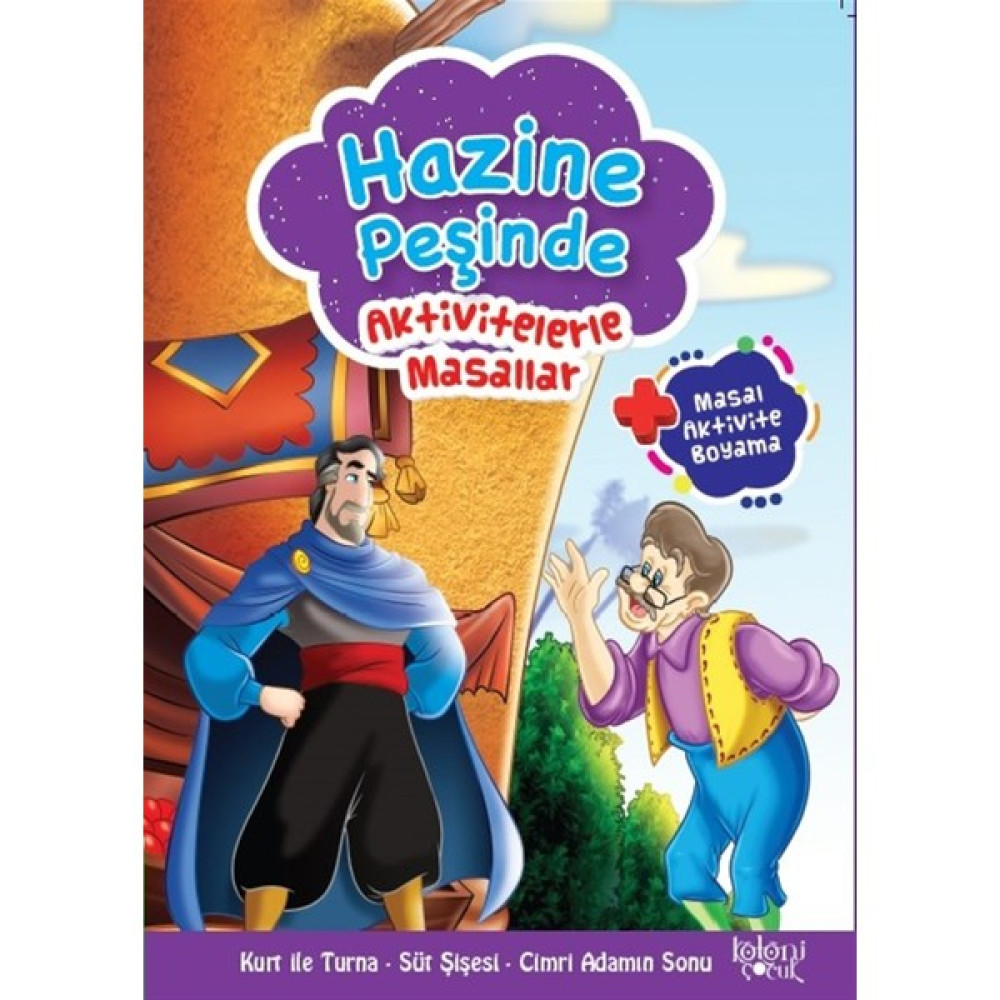 Hazine Peşinde - Aktivitelerle Masallar - Hatice Nurbanu Karaca Aktivite & Eğitici Kitaplar Fiyatı