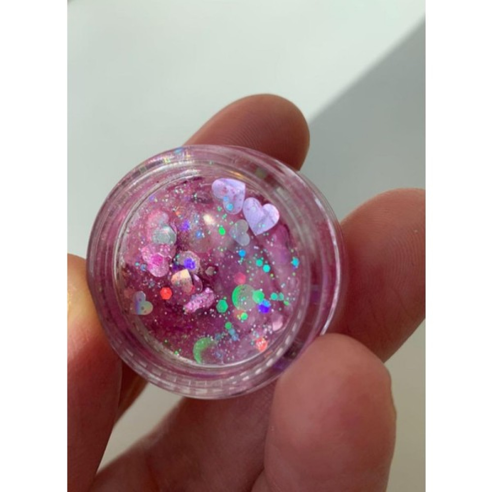 Hb Tasarım Simli Far Jel Glitter - platinium Göz Farı Fiyatı