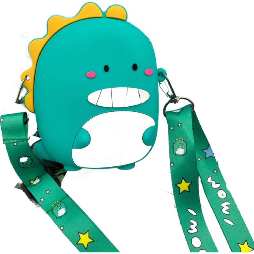 HBCS Yaratıcı Silikon Çanta Karikatür Dinozor Mini Sevimli Çocuk Bozuk Para Cüzdanı Moda Trendi Çapraz Bir Omuz Bozuk Para Cüzdanı (Yurt Dışından) Unisex Cüzdan Fiyatı
