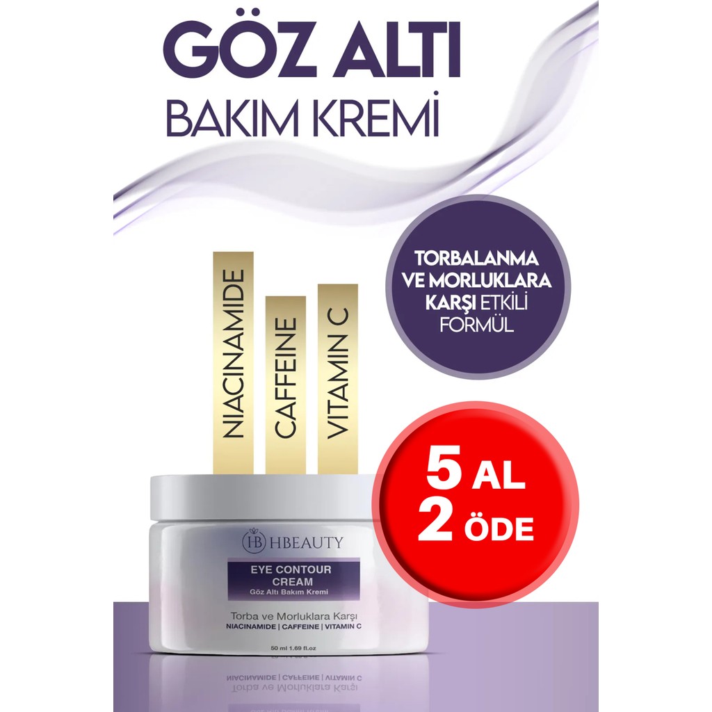Hbeauty Göz Altı Bakım Kremi Torba Ve Morluklara Karşı Etkili Formül Diğer Fiyatı