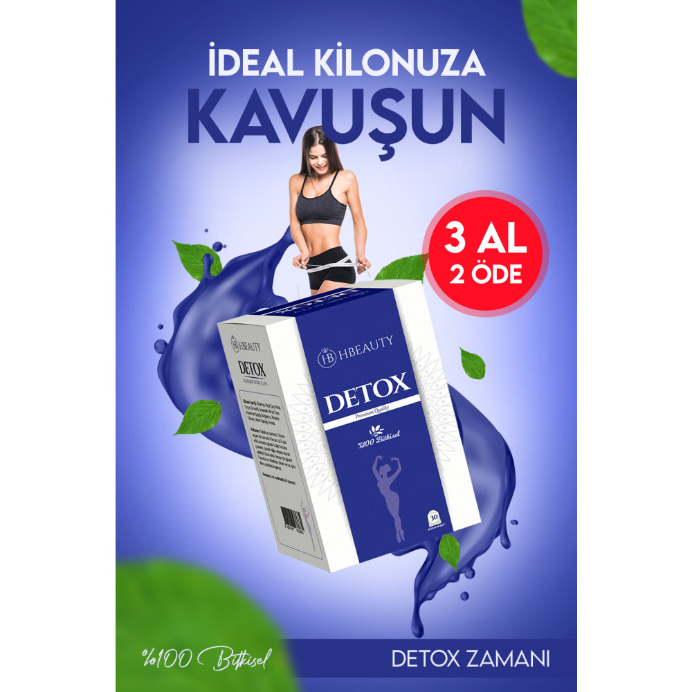 HBEAUTY Zayıflama Kilo Vermeye Yardımcı Detoks Çayı 1 Kutu Çay Fiyatı