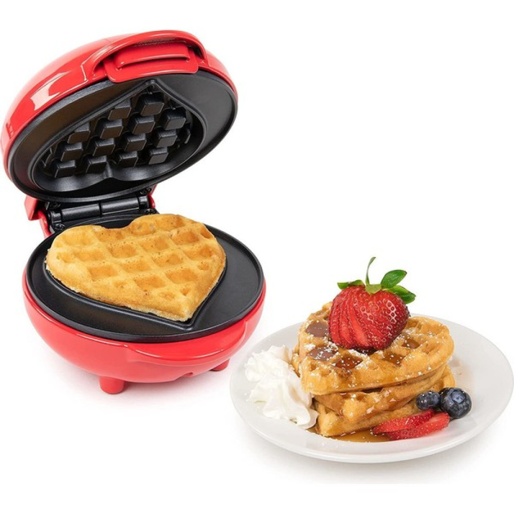 HBLHC Kalp Waffle Makinesi Tost Makinesi Sandviç Makinesi Kek Makinesi Kahvaltı Yapıcı Kalp Şeklinde Waffle (Yurt Dışından) - Pembe Waffle Makinesi Fiyatı