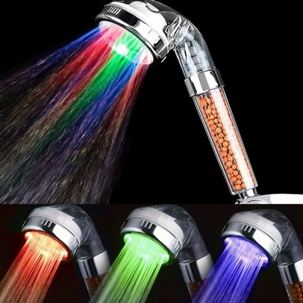 Hbsavm Buffer® Renk Değiştiren LED Işıklı Su Tasarruflu Basınçlı Duş Başlığı - yok Oto Boyaları Fiyatı