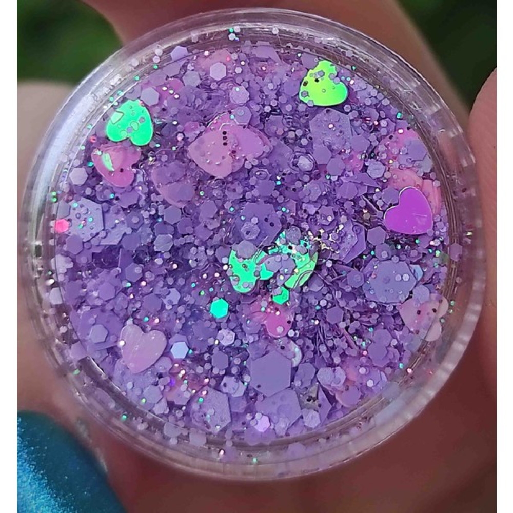 Hbtasarim Glitter Simli Far Lila - lila kalpli Göz Farı Fiyatı