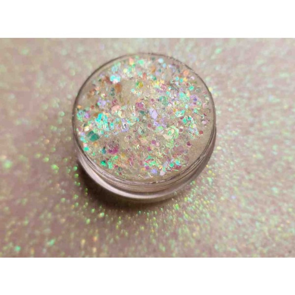 Hbtasarim Glitter Simli Jel Far - beyaz Göz Farı Fiyatı