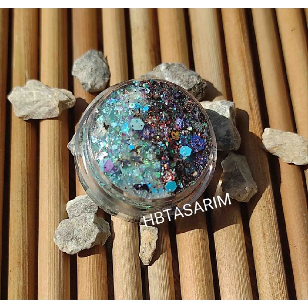 hbtasarim Glitter Simli Jel Far Simli Yüz ve Vücut Simi Oto Boyaları Fiyatı