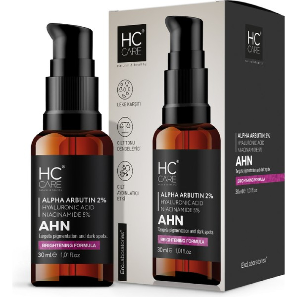 HC Care Alpha Arbutin %2, Hyaluronic Acid, Niacinamide %5 Serum, Leke Karşıtı ve Aydınlatıcı - 30 ml Leke Kremi Fiyatı