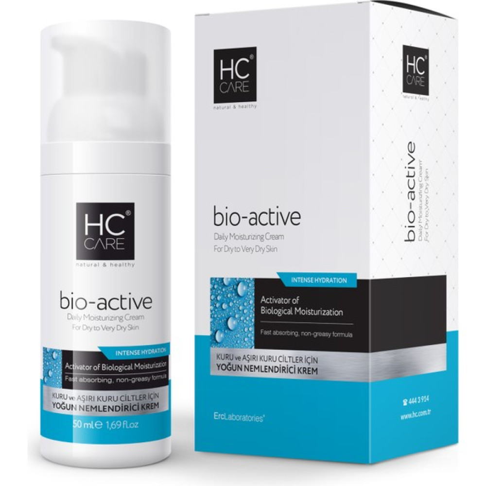 HC Care Bio-Active Yoğun Nemlendirici Krem - 50 ml Nemlendiriciler Fiyatı