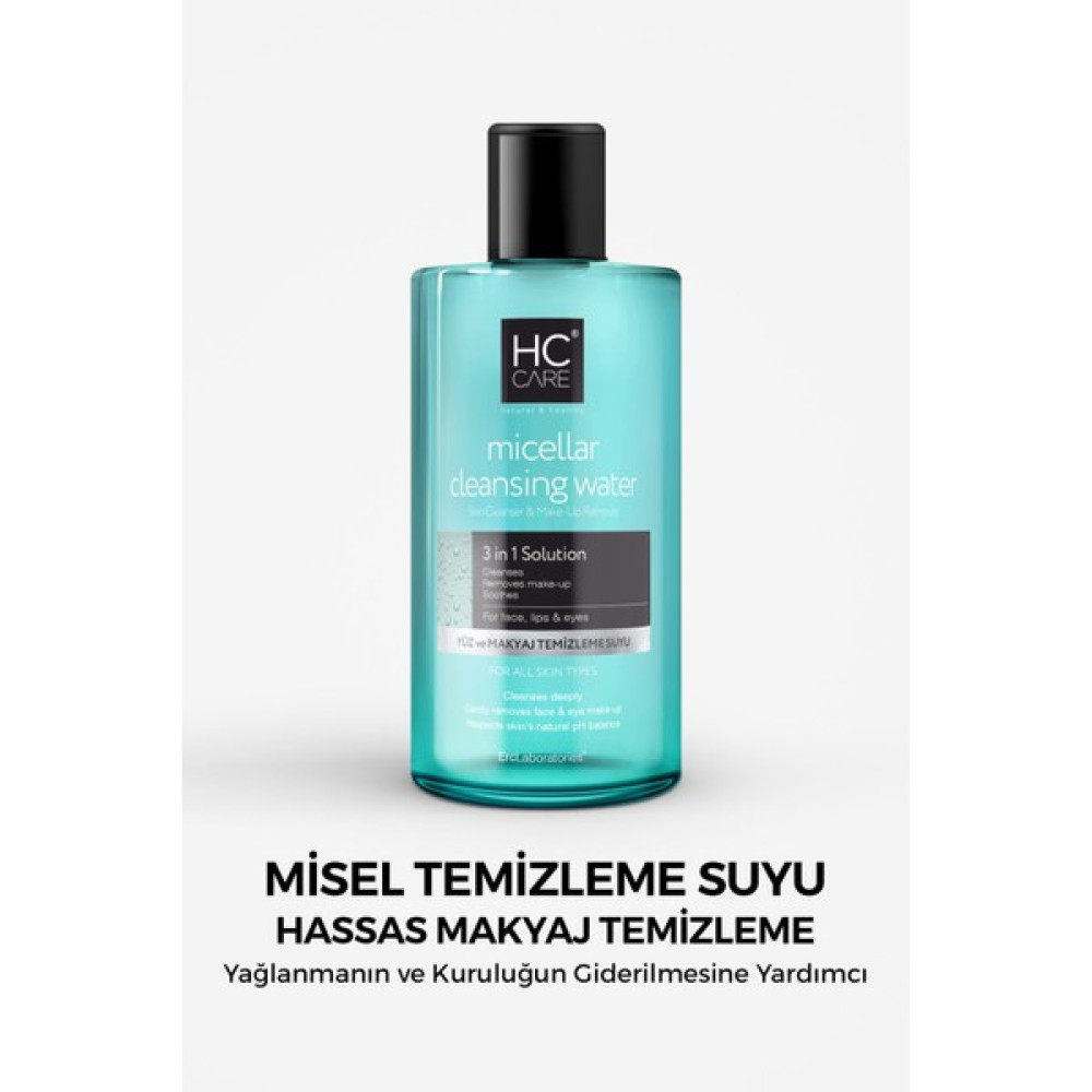 Hc Care Micellar Makyaj Temizleme Suyu - 300 Ml. Cilt Temizleme ve Peeling Fiyatı