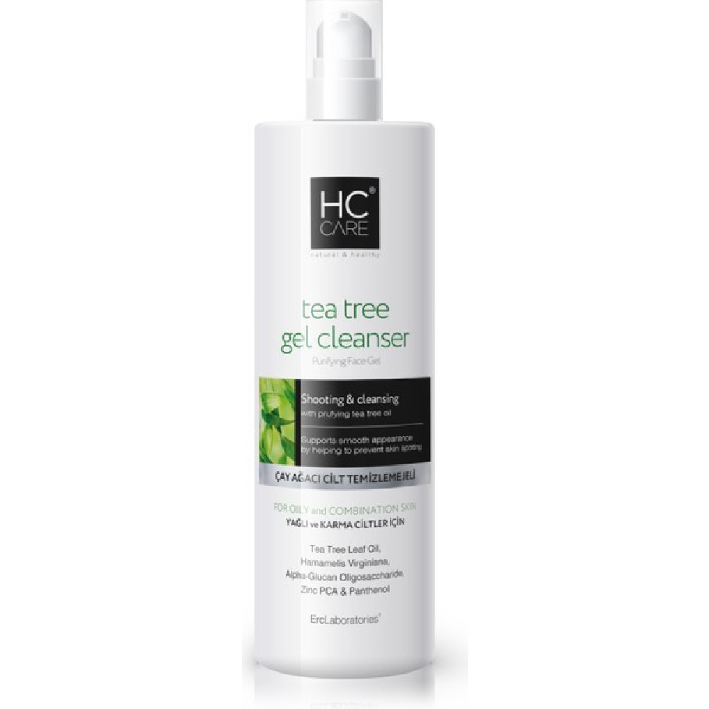 HC Care Tea Tree Gel Çay Ağacı Cilt Temizleme Jeli - 200 ml Cilt Temizleme ve Peeling Fiyatı