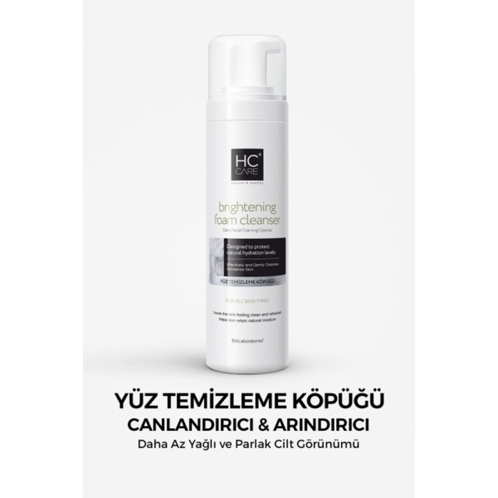 Hc Care Yüz Temizleme Köpüğü - 200 Ml. Cilt Temizleme ve Peeling Fiyatı