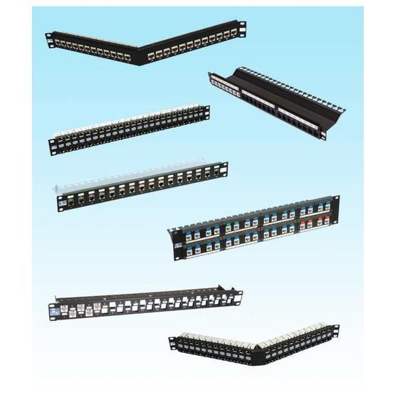 HCS Boş 24 Port Keystone Jack UTP Panel